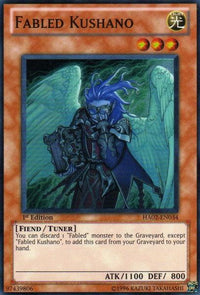 Fabled Kushano [HA02-EN034] Super Rare - POKÉ JEUX