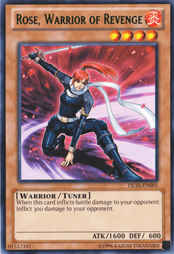 Rose, Warrior of Revenge (Green) [DL16-EN005] Rare - POKÉ JEUX