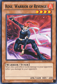 Rose, Warrior of Revenge (Green) [DL16-EN005] Rare - POKÉ JEUX