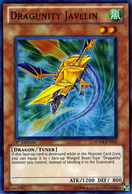 Dragunity Javelin [HA04-EN014] Super Rare - POKÉ JEUX