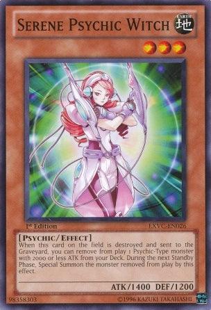 Serene Psychic Witch [EXVC-EN026] Common - POKÉ JEUX