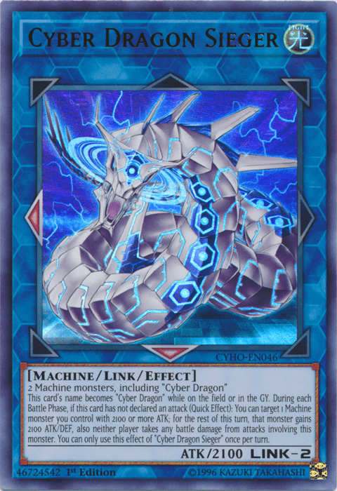 Cyber Dragon Sieger [CYHO-EN046] Ultra Rare - POKÉ JEUX