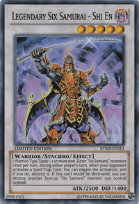 Legendary Six Samurai - Shi En [RYMP-ENSE1] Super Rare - POKÉ JEUX