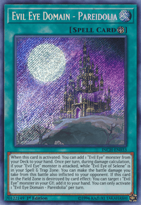 Evil Eye Domain - Pareidolia [INCH-EN033] Secret Rare - POKÉ JEUX