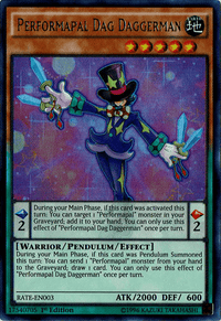 Performapal Dag Daggerman [RATE-EN003] Ultra Rare - POKÉ JEUX