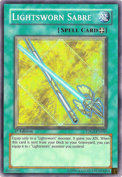 Lightsworn Sabre [TDGS-EN059] Super Rare - POKÉ JEUX