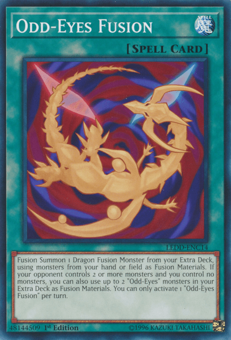 Odd-Eyes Fusion [LEDD-ENC14] Common - POKÉ JEUX