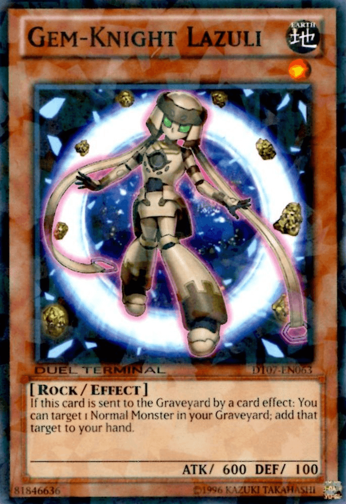 Gem-Knight Lazuli [DT07-EN063] Common - POKÉ JEUX