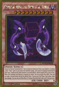 Crimson Nova the Dark Cubic Lord [MVP1-ENG39] Gold Rare - POKÉ JEUX