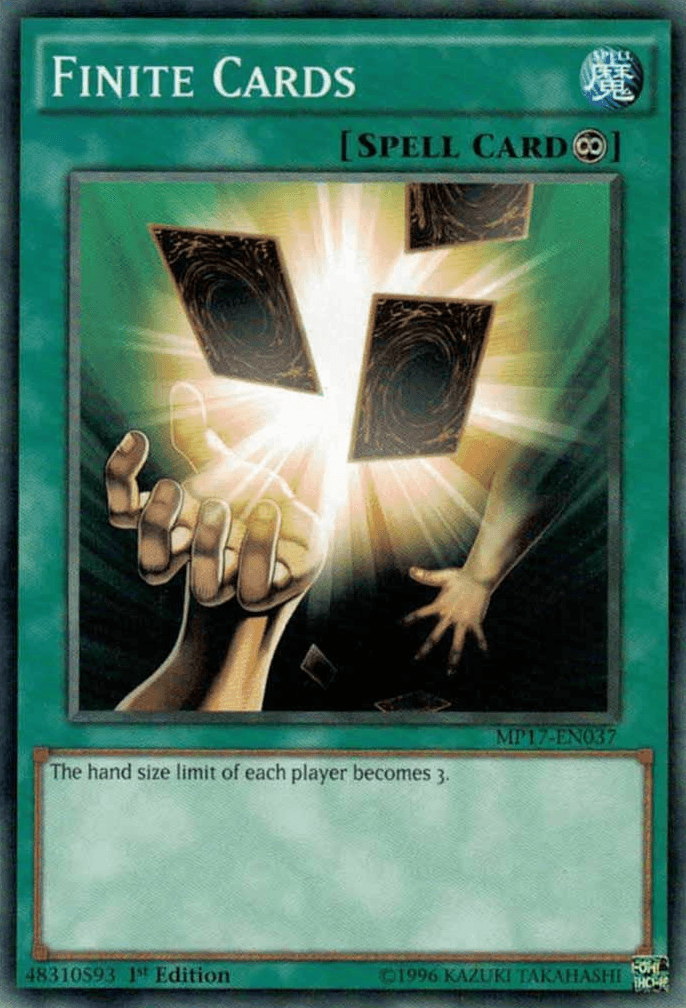 Finite Cards [MP17-EN037] Common - POKÉ JEUX