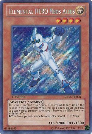 Elemental HERO Neos Alius [LCGX-EN028] Secret Rare - POKÉ JEUX
