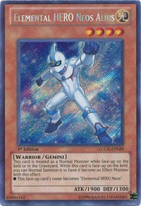 Elemental HERO Neos Alius [LCGX-EN028] Secret Rare - POKÉ JEUX