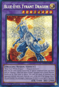 Blue-Eyes Tyrant Dragon [MP23-EN019] Prismatic Secret Rare - POKÉ JEUX