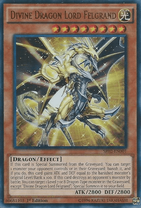 Divine Dragon Lord Felgrand [SR02-EN001] Ultra Rare - POKÉ JEUX