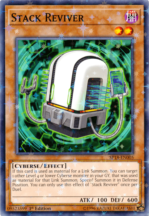 Stack Reviver [SP18-EN005] Starfoil Rare - POKÉ JEUX