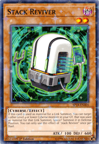 Stack Reviver [SP18-EN005] Starfoil Rare - POKÉ JEUX
