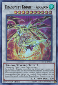 Dragunity Knight - Ascalon [CYHO-EN033] Ultra Rare - POKÉ JEUX