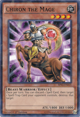 Chiron the Mage [BP03-EN015] Shatterfoil Rare - POKÉ JEUX