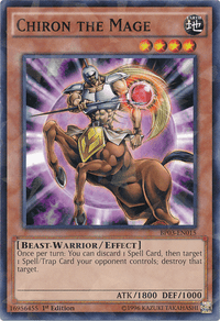 Chiron the Mage [BP03-EN015] Shatterfoil Rare - POKÉ JEUX