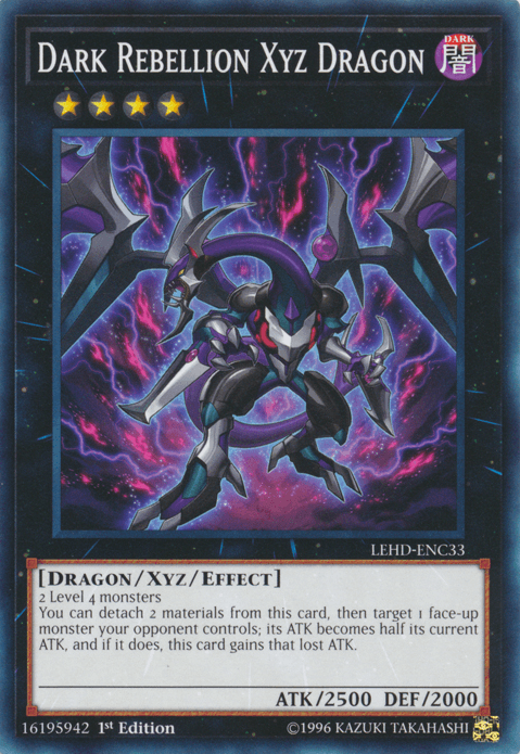 Dark Rebellion Xyz Dragon [LEHD-ENC33] Common - POKÉ JEUX