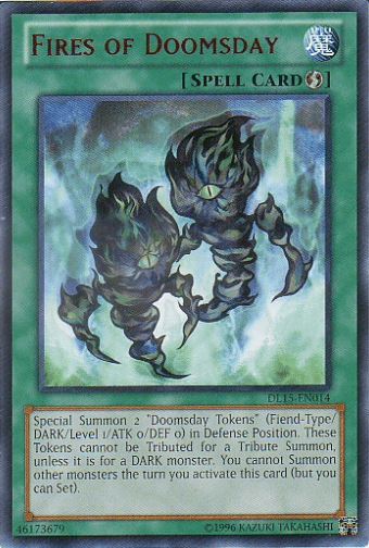 Fires of Doomsday (Red) [DL15-EN014] Rare - POKÉ JEUX