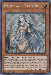 Maiden with Eyes of Blue [LCKC-EN012] Secret Rare - POKÉ JEUX