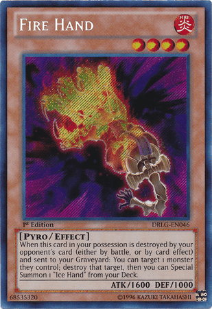 Fire Hand [DRLG-EN046] Secret Rare - POKÉ JEUX