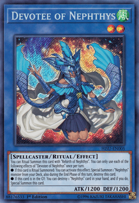 Devotee of Nephthys [HISU-EN005] Secret Rare - POKÉ JEUX