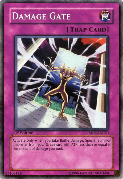 Damage Gate [TSHD-EN070] Super Rare - POKÉ JEUX