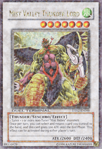 Mist Valley Thunder Lord [DT02-EN090] Ultra Rare - POKÉ JEUX