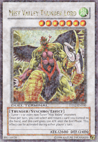 Mist Valley Thunder Lord [DT02-EN090] Ultra Rare - POKÉ JEUX