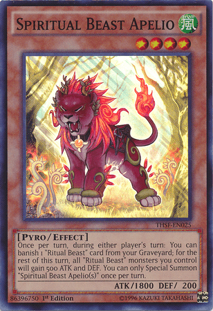 Spiritual Beast Apelio [THSF-EN025] Super Rare - POKÉ JEUX