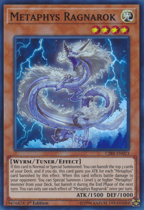 Metaphys Ragnarok [CIBR-EN023] Super Rare - POKÉ JEUX