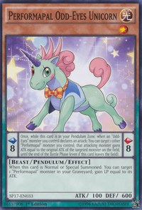 Performapal Odd-Eyes Unicorn [SP17-EN033] Common - POKÉ JEUX