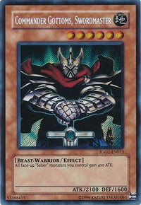 Commander Gottoms, Swordmaster [HA01-EN013] Secret Rare - POKÉ JEUX