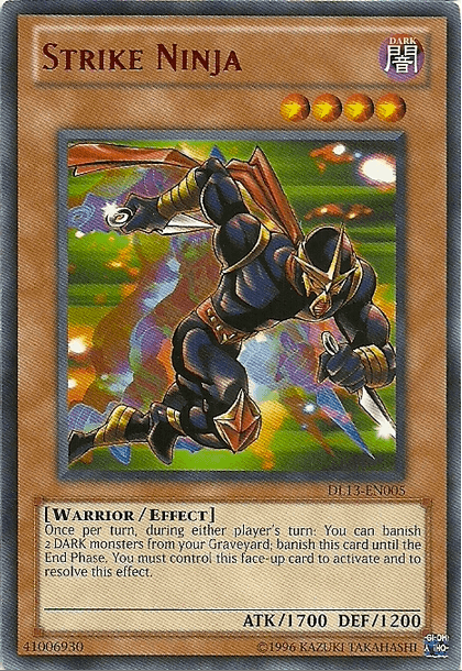 Strike Ninja (Red) [DL13-EN005] Rare - POKÉ JEUX