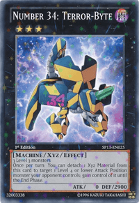 Number 34: Terror-Byte [SP13-EN025] Starfoil Rare - POKÉ JEUX