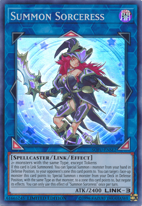 Summon Sorceress [SOFU-ENSE2] Super Rare - POKÉ JEUX