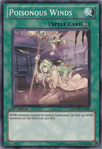 Poisonous Winds [PHSW-EN062] Common - POKÉ JEUX