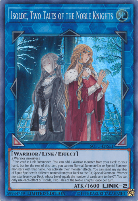Isolde, Two Tales of the Noble Knights [SOFU-ENSE1] Super Rare - POKÉ JEUX