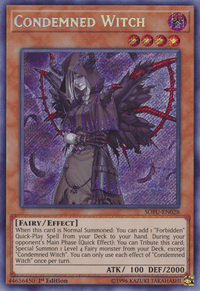 Condemned Witch [SOFU-EN028] Secret Rare - POKÉ JEUX