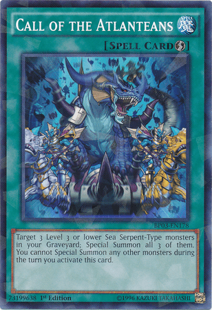 Call of the Atlanteans [BP03-EN178] Shatterfoil Rare - POKÉ JEUX