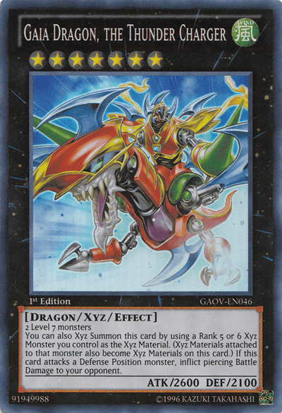 Gaia Dragon, the Thunder Charger [GAOV-EN046] Super Rare - POKÉ JEUX