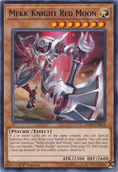 Mekk-Knight Red Moon [EXFO-EN018] Rare - POKÉ JEUX