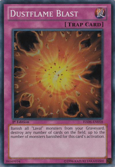 Dustflame Blast [HA06-EN058] Super Rare - POKÉ JEUX