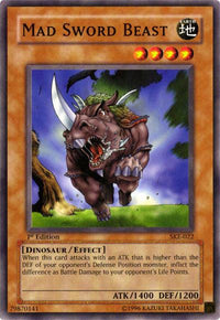 Mad Sword Beast [SKE-022] Common - POKÉ JEUX