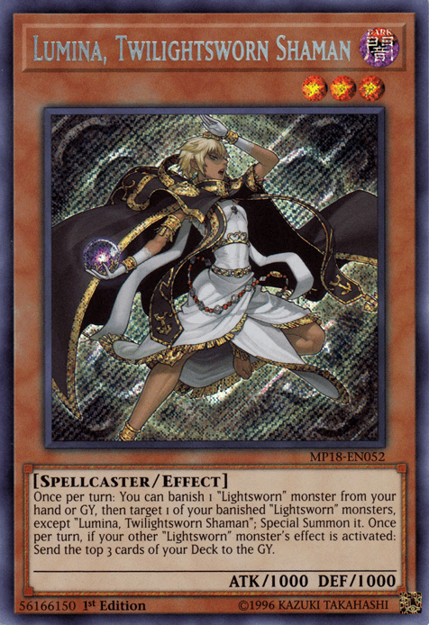 Lumina, Twilightsworn Shaman [MP18-EN052] Secret Rare - POKÉ JEUX