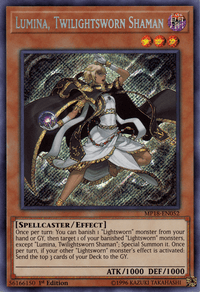 Lumina, Twilightsworn Shaman [MP18-EN052] Secret Rare - POKÉ JEUX