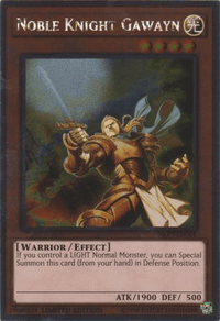 Noble Knight Gawayn [NKRT-EN004] Platinum Rare - POKÉ JEUX
