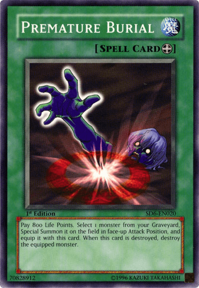 Premature Burial [SD6-EN020] Common - POKÉ JEUX